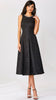 A2906 Patrizia Black Jacquard Dress