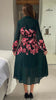 A2559 Everly Green Floral Shirt Dress