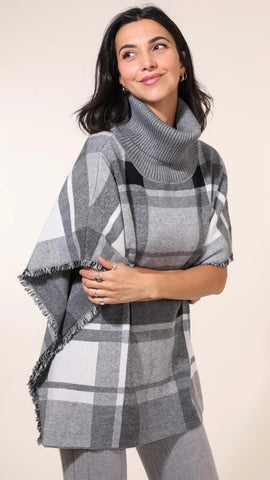4-A1031 Faces Turtleneck Dress