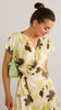 4-A2456 Elli Beige & Khaki Midi Dress