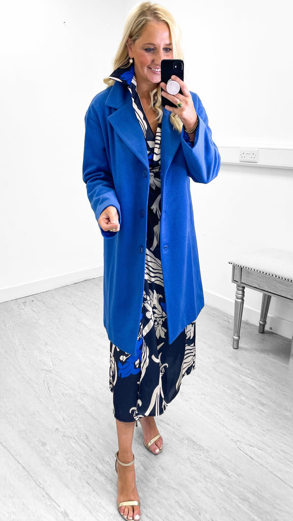 4-9951 Kate & Pippa Savona Coat Blue