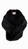8766DD Black Fur Wrap