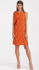 4-A1345GG Menny Dotty Shift Dress