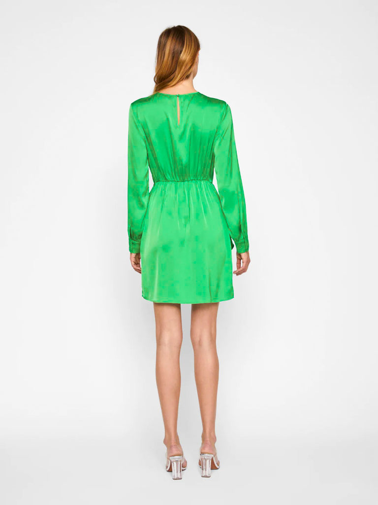 4-A0454 Viannes Tie Front Dress