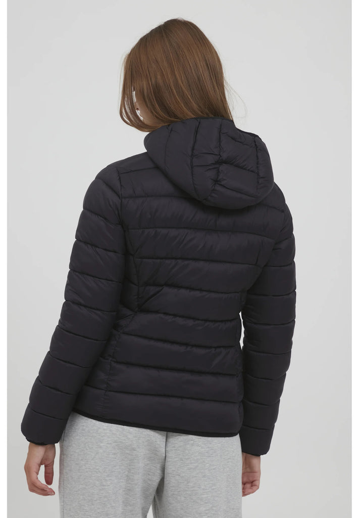 4-A0287 Belena Black Quilted Jacket